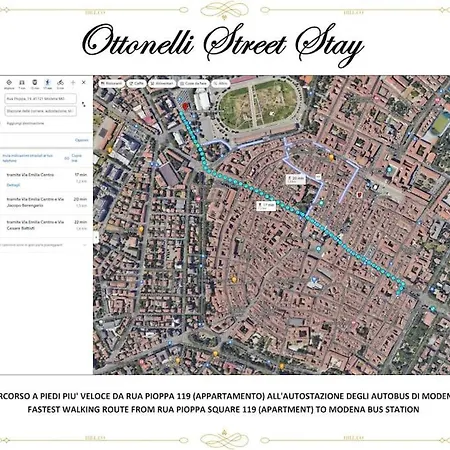 Appartamento Ottonelli Street Stay- Wifi Fibra Free Tra Storchi&centro Storico Modena