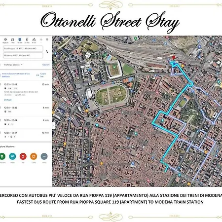 Ottonelli Street Stay- Wifi Fibra Free Tra Storchi & Centro Storico * Modena